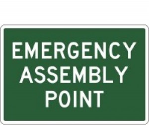 emergency assembly point